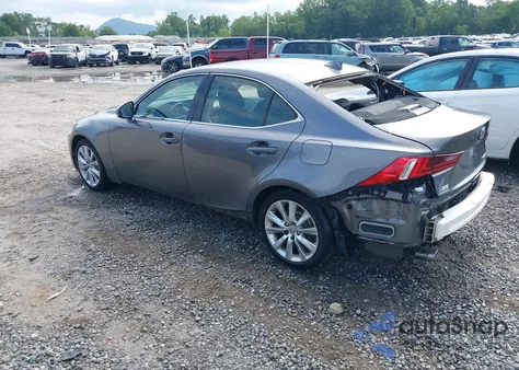 2016 Lexus Is 200T from USA, damaged, VIN JTHBA1D2XG5009940